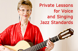 Private lessons for Voice and Singing Jazz Standards, Wilmington, Delaware